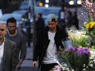 Olivier Giroud with Muzzy Ozcan